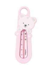 Vannas termometrs lācītis, rozā, BabyOno 777/03 cena un informācija | Mazuļa mazgāšana | 220.lv