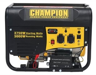 Champion 3500 vatu benzīna ģenerators cena un informācija | Elektrības ģeneratori | 220.lv