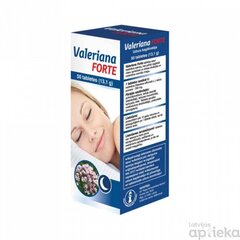 Valeriana forte tab. N50 (RFF) cena un informācija | Vitamīni, preparāti, uztura bagātinātāji labsajūtai | 220.lv