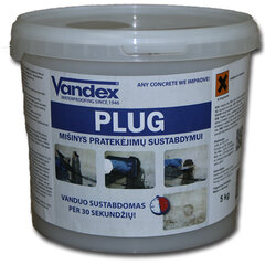 Maisījums noplūdes novēršanai Vandex Plug, 5 kg cena un informācija | Izolācijas materiāli | 220.lv