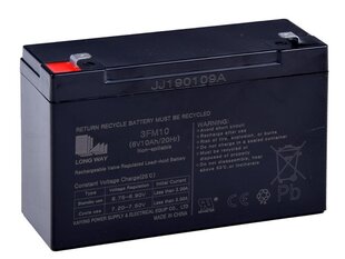 Akumulators 6V / 10Ah cena un informācija | Akumulatori | 220.lv