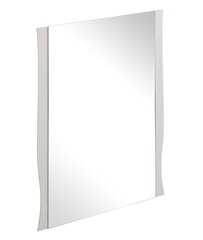 Stilizēts spogulis koka rāmī 60 cm Elisabeth cena un informācija | Vannas istabas spoguļi | 220.lv