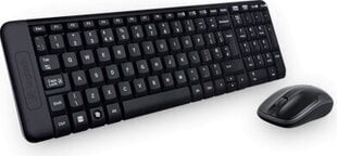 Logitech COMBOMK220, melns cena un informācija | Klaviatūras | 220.lv