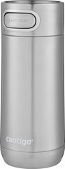 Termokrūze Contigo Luxe, 360 ml, Stainless Steel, 2104367 cena un informācija | Ūdens pudeles | 220.lv