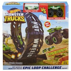 Hot Wheels Monster Trucks Nāves mezgla trase cena un informācija | Rotaļlietas zēniem | 220.lv