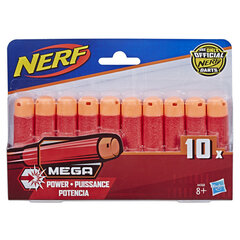 NERF Nstrike elite mega ieroča 10 šāviņu papildus munīcija cena un informācija | Rotaļlietas zēniem | 220.lv