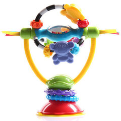 PlayGro rotējošā rotaļlieta (piestiprināma pie galda) 0182212 cena un informācija | Rotaļlietas zīdaiņiem | 220.lv