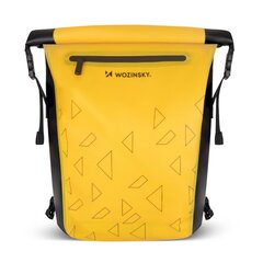 Wozinsky waterproof backpack bicycle bag 2in1 23l yellow (WBB31YE) cena un informācija | Velo mugursomas | 220.lv