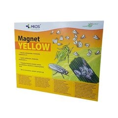 MAGNET yellow (20x25 cm) – Laputīm, baltblusiņām, alotājmušām, milzubruņutīm u.c. cena un informācija | Aizsardzībai pret kukaiņiem | 220.lv