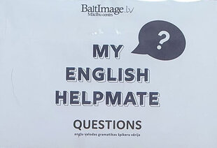 My english Helpmate. Questions, angļu valodas špikeru komplekts cena un informācija | Enciklopēdijas, uzziņu literatūra | 220.lv