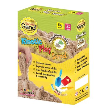 Secret Sand kinētiskās smiltis ar 3 darba rīkiem 1 kg cena un informācija | Attīstošās rotaļlietas | 220.lv
