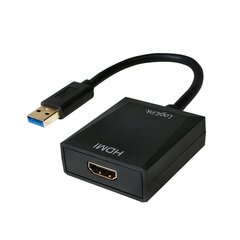 LogiLink - Adapter USB3.0 do HDMI cena un informācija | Adapteri un USB centrmezgli | 220.lv