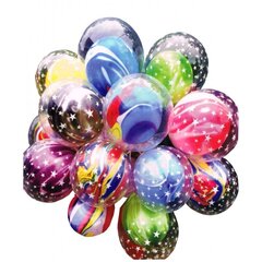 Dubultie baloni 25-33cm, komplektā 6 gab. cena un informācija | Ballītēm un svētkiem | 220.lv