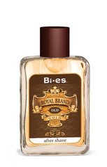 Pēc skūšanās losjons Bi-es Royal Brand Old Gold 100 ml cena un informācija | Parfimēta vīriešu kosmētika | 220.lv