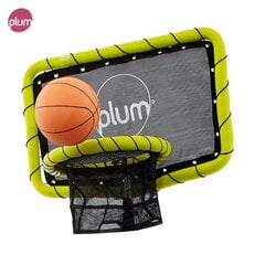 Plum Universāls uzliekams batuta basketbola grozs (2.4m - 4.2m batutiem) ar bumbu un pumpi (6g+) cena un informācija | Basketbola grozi | 220.lv