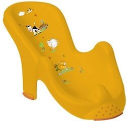 Vannas krēsls Prima baby Funny Farm, dzeltens, 8720-456 cena un informācija | Mazuļa mazgāšana | 220.lv