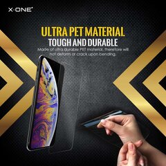 X-ONE Extreme Shock aizsargplēve pret spēcīgākajiem triecieniem (3.paaudze) iPhone 7+/8+ cena un informācija | Ekrāna aizsargstikli | 220.lv