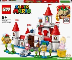 71408 LEGO® Super Mario Peach pils paplašinājuma maršruts cena un informācija | Konstruktori | 220.lv