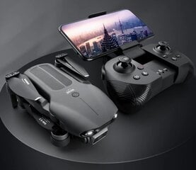 Drone F9 CAMERA 6K HD GPS WIFI 30 MIN 3000m ar divām kamerām un trim baterijām cena un informācija | Droni | 220.lv