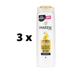 Šampūns PANTENE Repair & Protect, 400 ml x 3 gab. iepakojumi cena un informācija | Šampūni | 220.lv