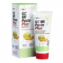 GC Mi Paste Plus Recaldent zobu krēms ar fluoru, Melone garša, 35 ml cena un informācija | Zobu pastas, birstes | 220.lv