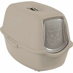 Rotho My Pet Bailey kaķu smilšu kaste, brūna cena un informācija | Kaķu tualetes | 220.lv