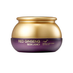Pretgrumbu krēms bergamo Wrinkle Care Cream Red Ginseng, 50 ml cena un informācija | Sejas krēmi | 220.lv