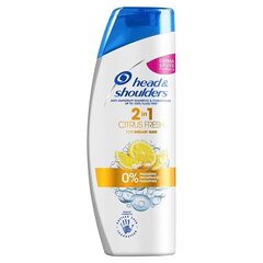 Šampūns - kondicionieris pret blaugznām Head&Shoulders 2in1 Citrus Fresh, 750 ml cena un informācija | Šampūni | 220.lv