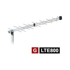 Āra televīzijas antena Iskra P-2845 GLT ar pastiprinātāju un filtru LTE800 cena un informācija | Antenas un piederumi | 220.lv
