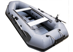 Airu piepūšamā laiva ProMarine IBP300 v2, garums-300 cm, krāsa-pelēka cena un informācija | Laivas un kajaki | 220.lv