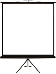Grīdas projektora ekrāns ar trijkāji 4World, 178 x 178 cm (1:1) cena un informācija | Ekrāni projektoriem | 220.lv