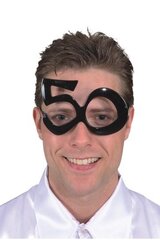 Karnevāla brilles uz 50. dzimšanas dienu. cena un informācija | Karnevāla kostīmi, maskas un parūkas | 220.lv