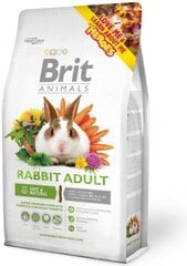 Trušu barība Brit Animals Rabbit Adult 1,5 kg cena un informācija | Barība grauzējiem | 220.lv