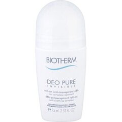 Biotherm Deo Pure Invisible Antiperspirant Roll-On sievietēm 75 ml cena un informācija | Dezodoranti | 220.lv