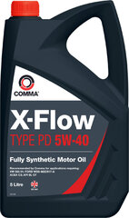 Motoreļļa "Comma" X-FLOW TYPE PD 5W40, 5L cena un informācija | Motoreļļas | 220.lv