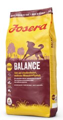 Josera ar sabalansētu tauku un olbaltumvielu daudzumu Balance, 15 kg cena un informācija | Sausā barība suņiem | 220.lv