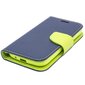Telone Fancy Diary Book Case ar stendu LG K10 K420N sāniski atverams Zils/Salātkrāsas atsauksme