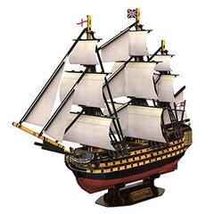 3D Puzle CubicFun Laiva &quot;Karaliene Viktorija&quot;, 189 detaļas. cena un informācija | Puzles, 3D puzles | 220.lv