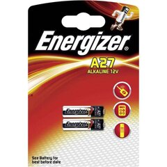 Energizer baterija A27 2gb. cena un informācija | Baterijas | 220.lv