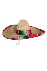 Meksikāņu sombrero cena un informācija | Karnevāla kostīmi, maskas un parūkas | 220.lv