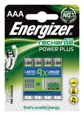 Uzlādējamās baterijas ENERGIZER PRECHARGED HR03 700MAH ALWAYS READY BLISTER, 4 GAB. cena un informācija | Baterijas | 220.lv