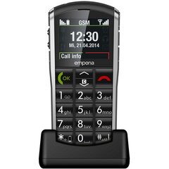 Emporia Pure (V25), Black cena un informācija | Mobilie telefoni | 220.lv