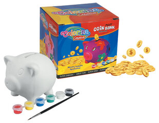 Krājkasīte Colorino Creative 6 krāsas cena un informācija | Attīstošās rotaļlietas | 220.lv