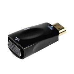 Gembird Adapteris HDMI-A(M)-&gt;VGA(F) + Audio cena un informācija | Televizoru un Smart TV aksesuāri | 220.lv