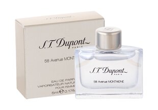 S.T. Dupont 58 Avenue Montaigne Pour Femme - miniature EDP 5 ml cena un informācija | Sieviešu smaržas | 220.lv