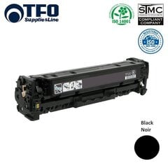 TFO HP CC530A / Canon CRG-718 Melna Lāzedrukas kasete 3.5K Lapas HQ Premium Analogs cena un informācija | Kārtridži lāzerprinteriem | 220.lv