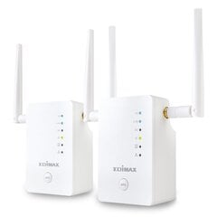 Edimax Gemini RE11 AC1200 Dual-Band Wi-Fi Roaming Kit, Wi-Fi Extender/AP/Bridge cena un informācija | Wi-Fi pastiprinātāji | 220.lv