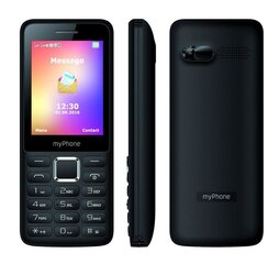 MyPhone 6310 mobilais telefons, Dual Sim, melns cena un informācija | Mobilie telefoni | 220.lv