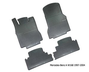 Gumijas paklājiņi Mercedes-Benz A-Class W168 1997-2004 cena un informācija | Gumijas paklājiņi pēc auto modeļiem | 220.lv