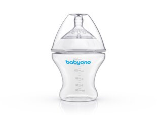 Barošanas pudelīte BabyOno Natural Nursing, 180 ml, 1450 cena un informācija | Bērnu pudelītes un to aksesuāri | 220.lv